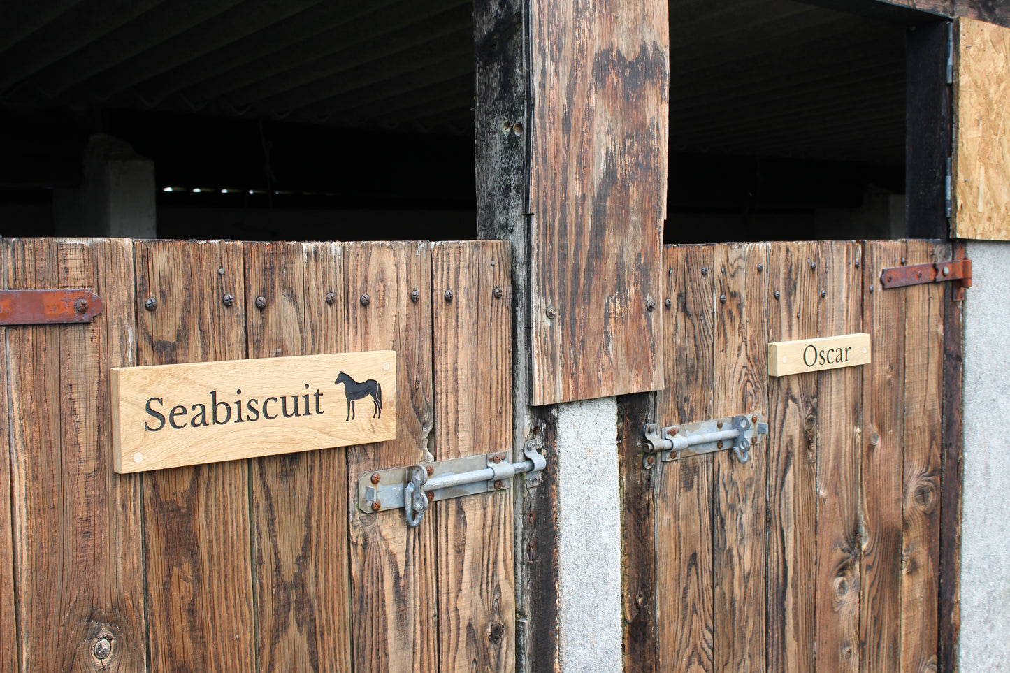 Horse Stable Name Plaque/Plates