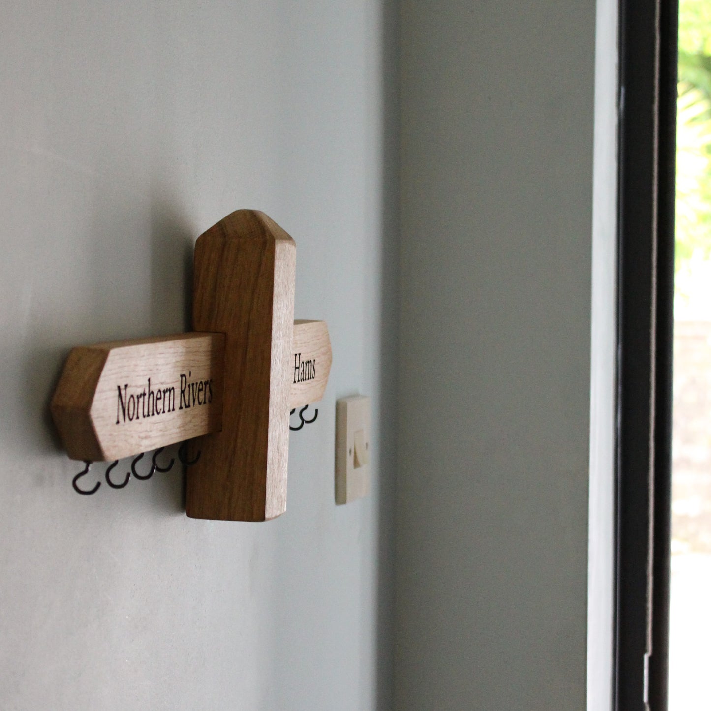 Wooden Key Hanger