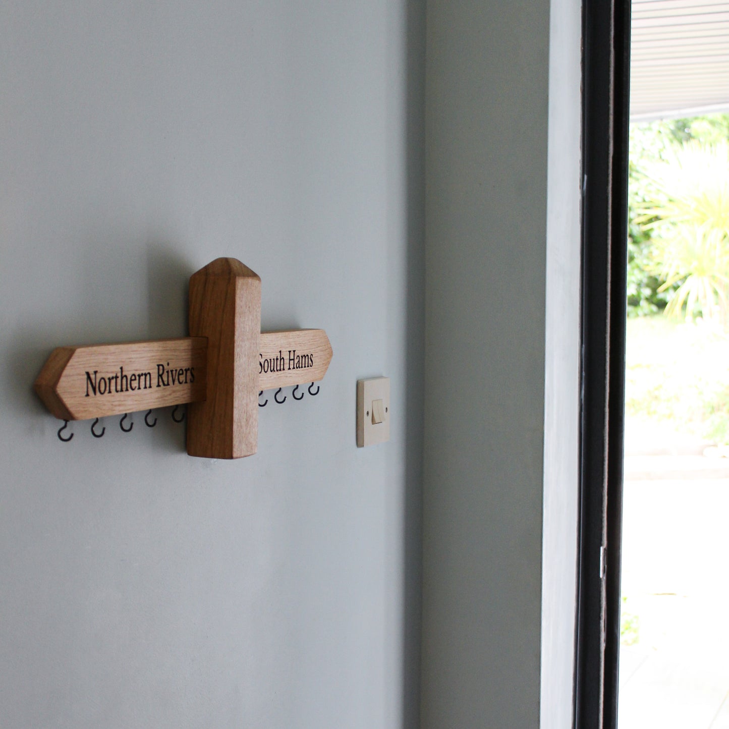 Wooden Key Hanger